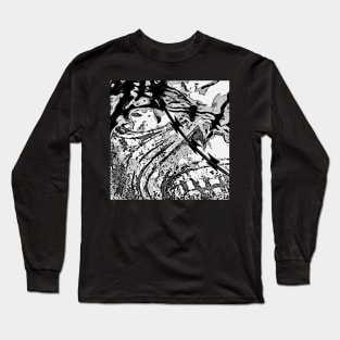 Razor wire zombie Long Sleeve T-Shirt